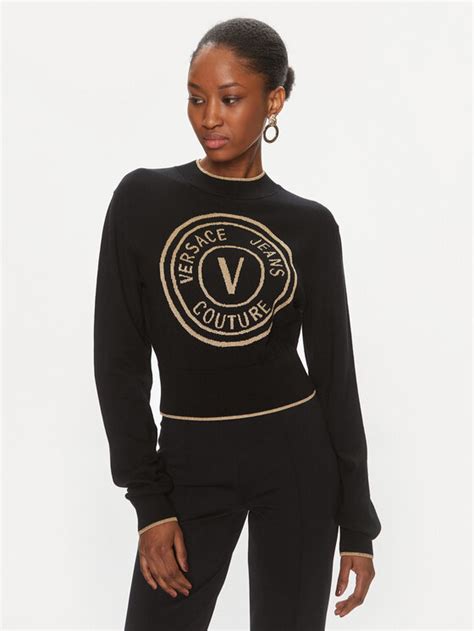 versace jeans couture pullover schwarz|versace jeans couture online shop.